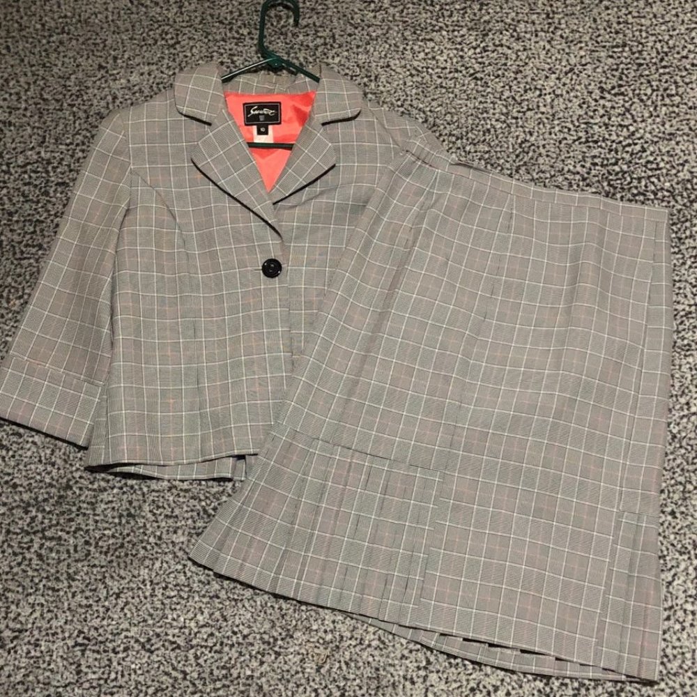 Sweet Brand, 2 Pcs Checkered  Suit